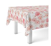 Martina Home Oilcloth Tablecloth Freda Red 140 Round