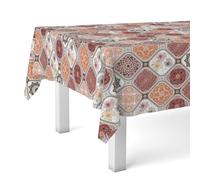Martina Home Oilcloth Tablecloth JUCAR Red 220 x 140 cm