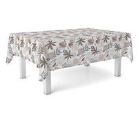 Martina Home Oilcloth Tablecloth Sella Grey 140 Round