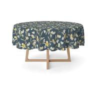 Martina Home Olga Blue Resin Tablecloth 140 Round