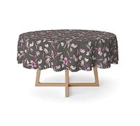 Martina Home Olga Magenta Resin Tablecloth 140 Round