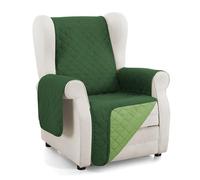 Martina Home Quilted Sofa Cover Reversible Amber 1 Seater/Relax Olive Bottle