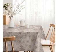 Martina Home Resin Coated Tablecloth Dandelion Brown 240cm x 140cm