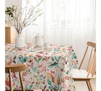 Martina Home Resin Tablecloth Watercolour Red 100 x 140 cm