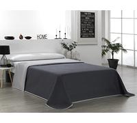 Martina Home Reversible Anthracite Bedspread for 135 cm Bed