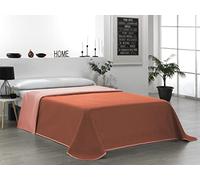 Martina Home Reversible Coral Tile Bedspread 150cm Bed