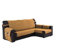 Martina Home Ribera Covers Chaise Longue, Right Arm 32x280x8 cm Gold
