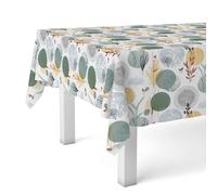 Martina Home Siena Green Oilcloth Tablecloth 300 x 140 cm