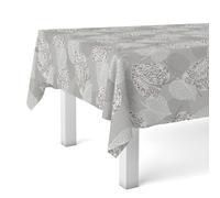 Martina Home SIL Oilcloth Tablecloth 100 x 140 Grey