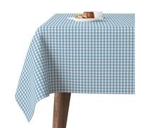 Martina Home Stain Resistant Tablecloth MADE Petit Vichy Blue 100 x 140 cm