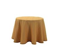 Martina Home Table Skirt Model Ribera Model Redonda de 90 Gold