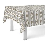 Martina Home Tablecloth MALLORQUÍ BROWN 250X140 CM