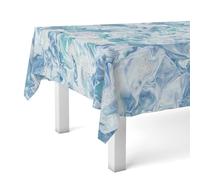Martina Home Tablecloth Oilcloth GENIL Blue 200 x 140 cm