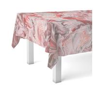 Martina Home Tablecloth Oilcloth Genil Red 140 Round