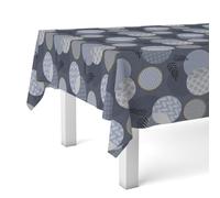 Martina Home Tablecloth Oilcloth Lens Blue 140 x 140 cm