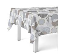 Martina Home Tablecloth Oilcloth Lens White 140 Round