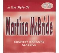 Martina McBride COUNTRY KARAOKE CLASSICS CDG VOL. 02