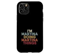 Martina Name Martina Personalized Name First Given Case for iPhone 11 Pro