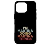 Martina Name Martina Personalized Name First Given Case for iPhone 16 Pro