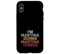 Martina Name Martina Personalized Name First Given Case for iPhone X/XS