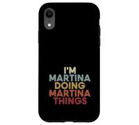 Martina Name Martina Personalized Name First Given Case for iPhone XR