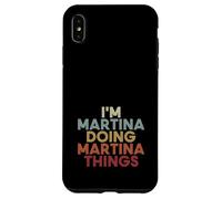 Martina Name Martina Personalized Name First Given Case for iPhone XS Max