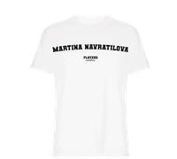 Martina Navratilova Men's T-Shirt - White / 3XL