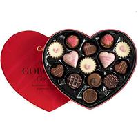 Martinâ€™s Chocolatier Belgian Pralines 2 x 209g Heart Shaped Gift Boxes for Her - Variety of Milk, Dark, White Pralines