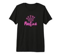 Martina The Queen/Name & Crown for Women Called Martina Premium T-Shirt
