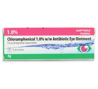 Martindale Chloramphenicol 1% w/w Eye Ointment 4g