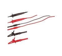 Martindale TL56 GS38 Fused Test Leads Set, 4 mm Diameter, Red/Black