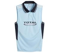 Martine Rose Women's Shrunken Stretch Football Vest Blue