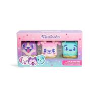 MARTINELIA - Trio Gloss For Kids - Gloss Keychain - Beauty Set Puppy Too Cracking - Moisturizing Lip Care - Girl Gift - 1 Unit