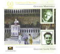 Martinelli - Giovanni Martinelli & Giacomo Lauri-Volpi Great Voices Of The Opera Set
