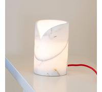 Martinelli Luce Colletto table lamp, light marble