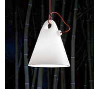Martinelli Luce Trilly outdoor hanging light, plug, Ø 27 cm