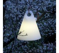 Martinelli Luce Trilly outdoor hanging light, plug, Ø 45 cm