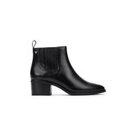 MARTINELLI Zinnia Women's Leather Heel Ankle Boots, Black, 2 UK