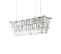Ideal Lux Lighting Martinez 8 Light Ceiling Pendant Chrome