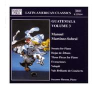 Martinez-Sobral: Piano Sonata / Hojas De Album by Suzanne Husson (2006-08-01)