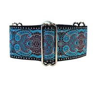 Martingale Dog Collar for Greyhound Saluki Whippet and Other Breeds with Similar Neck 2" Wide (11"-14")