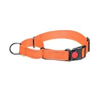 Martingale Dog Collar, Soft Reflective Collar for Medium and Large Sizes (Orange, M)
