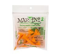 Martini 2 inch Golf Tees - Orange (6 Tees)