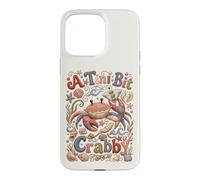 Martini A Tini Bit Crabby Funny Crab Beach Seafood Cocktail Case for iPhone 15 Pro Max