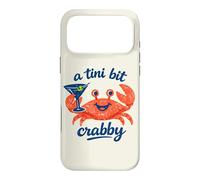 Martini A Tini Bit Crabby Funny Crab Summer Seafood Cocktail Case for iPhone 17 Pro Max
