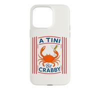 Martini A Tini Bit Crabby Time Crab Summer Seafood Cocktails Case for iPhone 15 Pro Max
