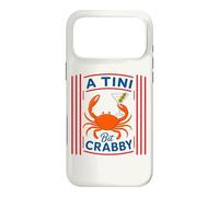 Martini A Tini Bit Crabby Time Crab Summer Seafood Cocktails Case for iPhone 17 Pro Max