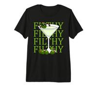 Martini Dirty Martini Lover Cocktail Olives Filthy Martini Premium T-Shirt