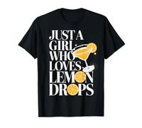 Martini Drinker Lemon Drop Cocktail Drinks T-Shirt