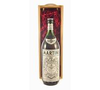 Martini Extra Dry 1980's 1 1/2 litres in a wooden box, 1 x 1000ml